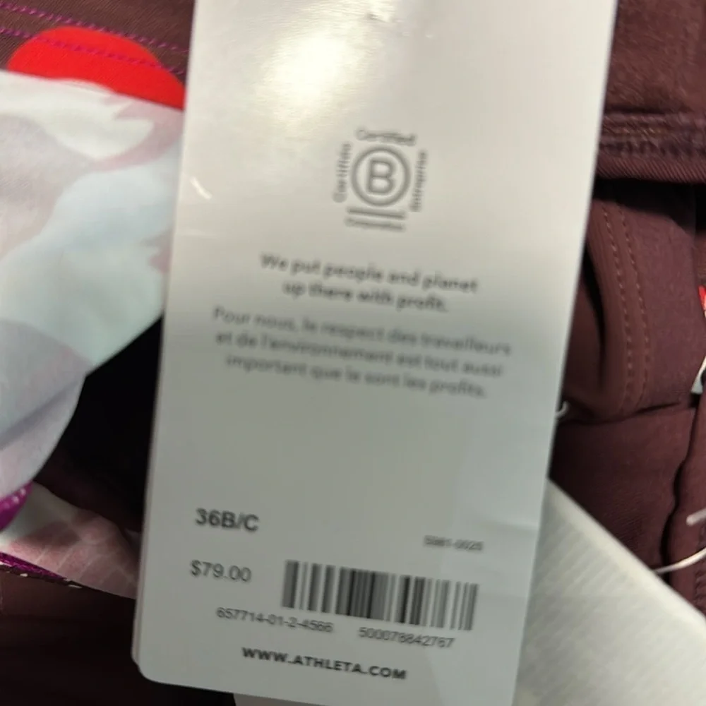 NWT! Athleta Seascape Blousy Printed Tankini - Size 36 B/C or 38 B/C 🏝️